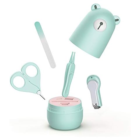 Seilent Baby Nail Clipper Kit with Case Cover