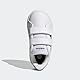 adidas Grand Court Lifestyle Hook and Loop Shoes Tennisschuhe, Cloud White/Core Black/Core Black, 23 EU