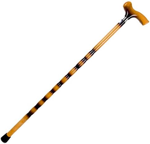 UncleS Holz Walkingstab - Handgeschnitzt, 90cm Vintage Design Für Cosplay & Sammler