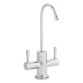 Westbrass Contemporary Two Handle Instant Hot/Cold Water Dispenser Faucet, Polished Chrome, D2051-26
