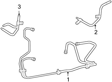 Ford 6E5Z-7R081-E, Auto Trans Oil Cooler Hose