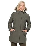Jack Wolfskin Damen WILDWOOD PARKA W wasserdichte Winterjacke, Grape Leaf, Gr. S