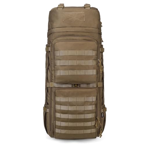 Mardingtop 75L Military Internal Frame Backpack with Recco