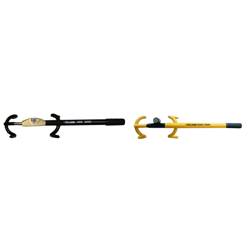 セキュリティ・セーフティ H company Winner The Club Steering Wheel Anti-Theft Lock (3100 Twin Hooks