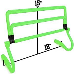 Kvittra Speed Agility Training Equipment Set, Soccer Hurdles with Agility Ladder and Soccer Cones Equipment Set Agility Training kit for Football, Soccer, Basketball,Speed and Agility Training kit