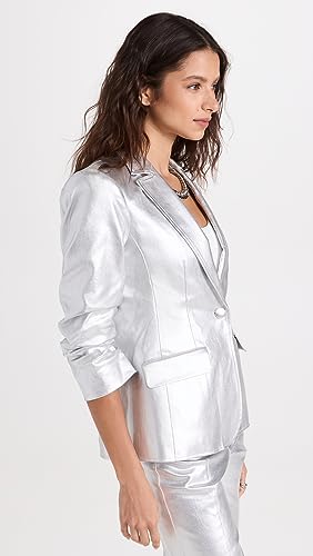 Cinq à Sept Women's Foiled Khloe Blazer4