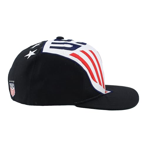 Gorra plana Snapback oficial USWNT de fútbol miniatura 7