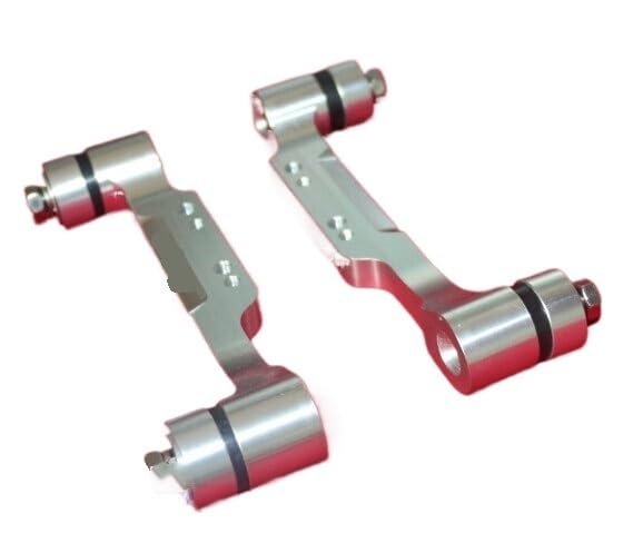 Engine Mount for 27cc Gas RC Boats, CNC Machined Aluminum Alloy Bracket for Marine Models