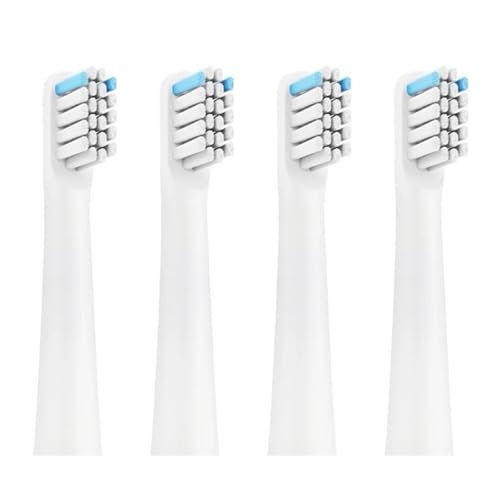 Compatible con cabezales de repuesto cepillo dientes eléctrico Realme N1 N2 RTX2103 SN301, boquillas cerdas suaves, 4/8/16 Uds(4PCS WHITE)