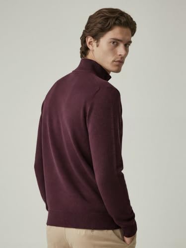Image of DAMENSCH ReNEWd Soft Ribbed Texture, Strong Durable Fabric, Dyes Ottoman Half-Zip Sweatshirts