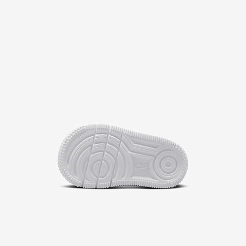 NIKE Sportswear - Sneakers Force 1 Low EASYON BT en Cuir, Blanc-Blanc (7C)