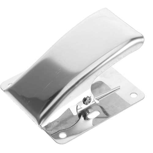 POPETPOP Edelstahl Fischgreifer Zange mit 6 Schrauben Leichter Griff und Moderate Klemmkraft für Outdoor Angeln und Zuhause als Fischfiletierwerkzeug