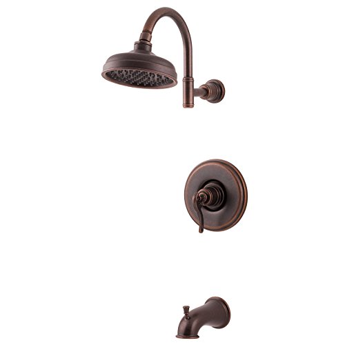 Pfister Lg89-8Ypu Ashfield Tub & Shower Trim Kit 1.8 Gpm Rustic Bronze #TOP17