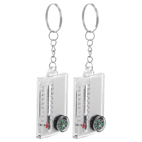 Brújulas mini para camping y senderismo, pack de 2