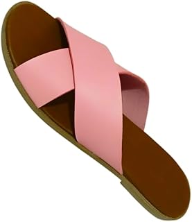 شبشب بنعل مسطح مرن و مريح - للسيدات