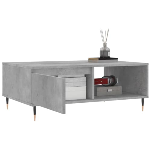 Table de canapé moderne grise pour optimiser le rangement du séjour - 5
