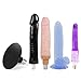 Produktbild Fickmaschine Sexmaschine Dildo Set mit Saugnäpfe 3XLR Aufsätzen Sexspielzeug für Sex Maschine Automatisch Sexmachine XL Dildo und Anal Dildo 5 Aufsätzen für Fickle Maschine für Frauen Mann Extrem