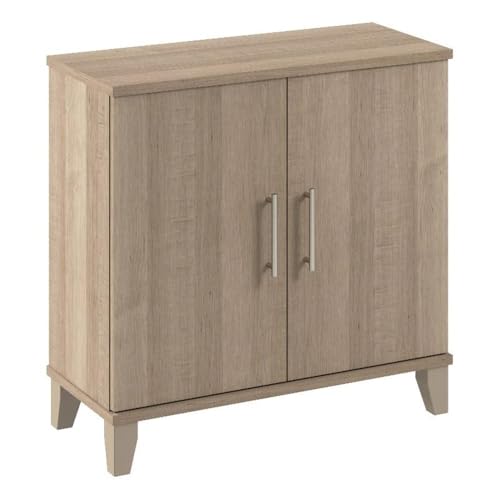 Bush Furniture Somerset Small Accent Storage Cabinet with Doors and