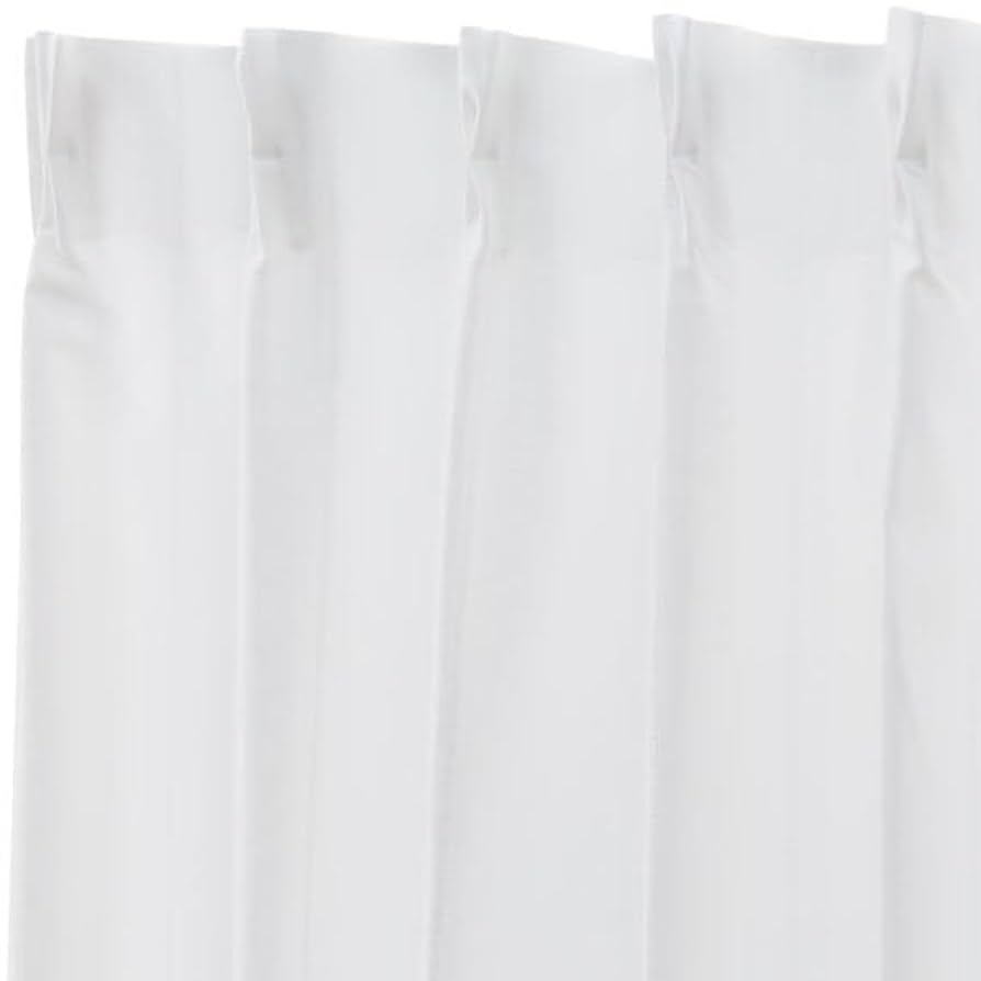 200 × 140cm｜NITORI / ニトリ｜レースカーテン｜白 オーダーレース OL023 ホワイト 2倍ヒダ(幅101-200/丈-140cm