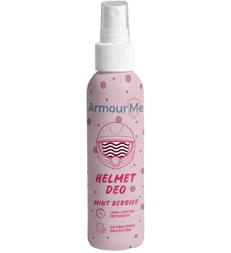 Image of Helmet Deodorizer Spray | Long-Lasting Freshness Upto 7 Days | Nano tech Spray | Eliminates Odor | Perfect for Bikers, Athletes, & Workers (Mint Berries, 200 ML)