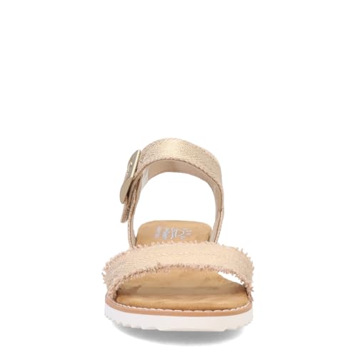 Skechers Women's Bobs Desert Kiss-Gold Crush Sandal3