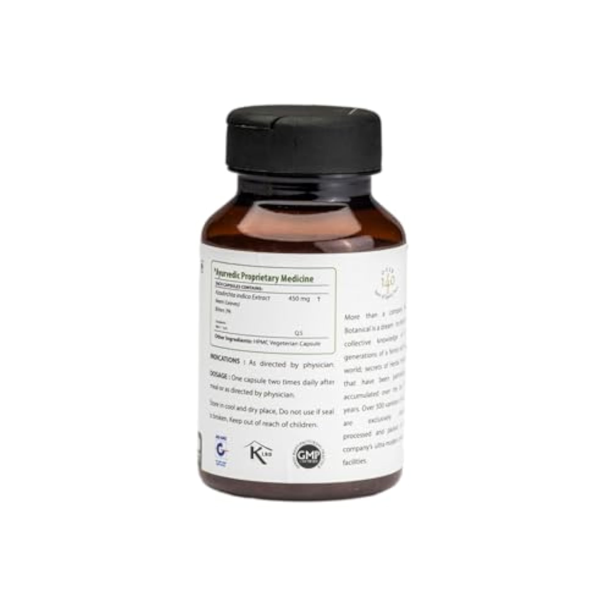 Bixa Botanical Neem Extract Capsules, 60 Veg Capsules