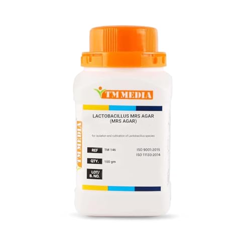 TM MEDIA - LACTOBACILLUS MRS AGAR (MRS AGAR) (100 gm)