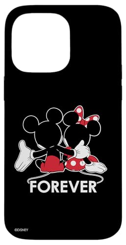 Disney Mickey and Minnie Mouse Silhouettes Forever Case for iPhone 14 Pro Max