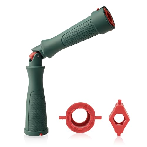 Toilet Seat Wrench Tool Universal Rotation Installation & Repair Kit with Adapter 10/13/17mm High-Strength PAG6+GF30 Plastic Bathroom Maintenance Hand Tool (Green)