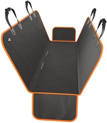 Active Pets Waterproof Hammock Standard Car Seat Cover, Fits Seda...