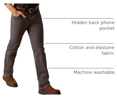 Image of Ariat Men's Rebar M5 DuraStretch Made Tough Straight Pant