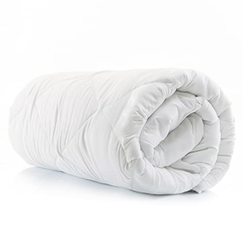 Bedsure - Edredón de 240 x 220 cm, Verano Templado, 180 g/m², edredón para 2 Personas, 240 x 220 cm, con pestañas angulares, Lavable a máquina