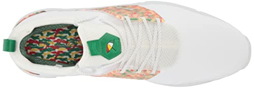 PUMA Golf pumagolf Men's Ignite Articulate Palmer Camo Golf Shoe, Puma White-Puma Silver-Amazon Green, 15M