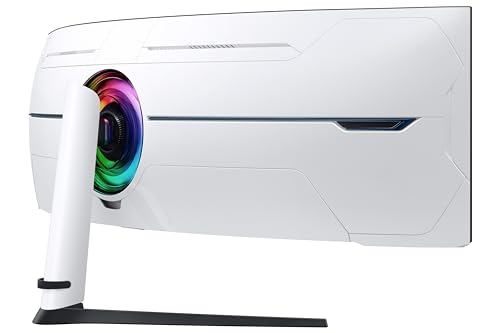 Image of Samsung 49-inch (124.4cm) Odyssey OLED G9 Dual QHD, 5120 x 1440, 240Hz, 0.03ms Curved Gaming Monitor, USB Hub, HAS, Neo Quantum Processor, Smart TV, AMD FreeSync Premium Pro (LS49CG950SWXXL,Black)