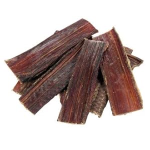 MERVELA® Rinderdörrfleisch für Hunde | Natürliches Trockenfleisch | 100% Rind aus Deutscher Herstellung | Gesunder und Natürlicher Kausnack (500 Gramm)