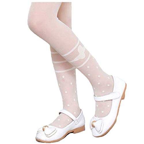 最安値 Forpend 子供ドレス タイツ 子供フォーマル 女の子 ストッキング キッズフォーマルタイツ ホワイト Lの価格比較