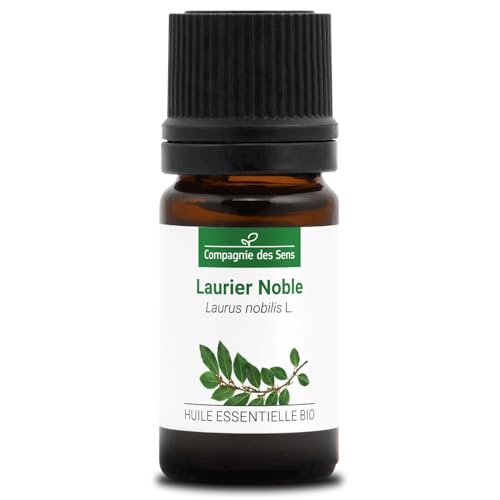 LAUREL - 5 mL - Aceite Esencial Orgánico - 100% Puro, Natural, Quimiotipado y Certificado AB