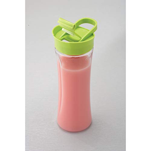 Brentwood Appliances JB-196 Blend-To-Go Blender, White Body with Green Button