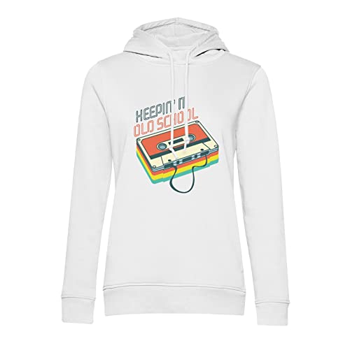 Sweat à capuche rétro cassette audio souvenir des années 80 nostalgie