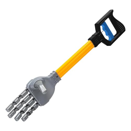 Robot Hand Grabber Toy - Mechanical Litter Picker Arm | Fun Garbage Pickup Tool, Interactive Gripper Learning Device, Kids Ages 