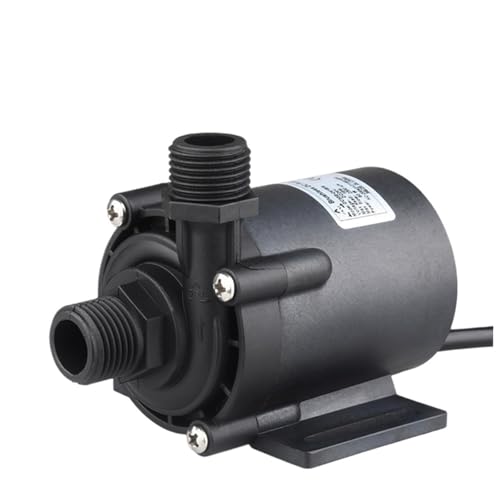 Bomba de refuerzo de circulación CC 12V 24V silenciosa de 2000 L/H para agua caliente