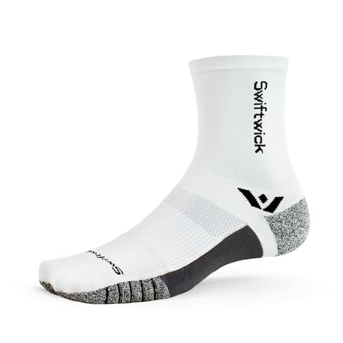 Image of Swiftwick- FLITE XT FIVE Running & Golf Socks, Fitness, Ultimate Stability, Non-Slip Crew Socks