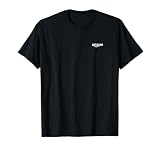 Amazon ロゴ (ホワイト) ワンポイント & Amazon スマイル 【両面プリント】 Tシャツ