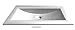 Produktbild PURIS Cool Line Glaswaschtisch, Quarzitgrau / SWG509083 / B: 90 cm