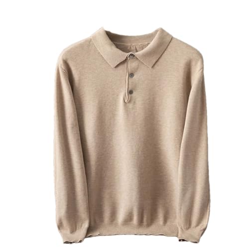 Men’S Classic Knitted Wool Blend Sweater Long Sleeve Loose Fit Warm Soft Business Casual Pullover
