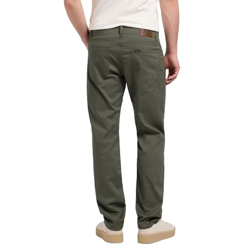 Lee Straight Mvp Pant Olive Gray Size 42X32 - 2