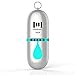 mosDART Unique 16GB USB2.0 Flash Drive Memory Stick Thumb Drive Jump Drive Zip Drive Pen Drive with Led Indicator,Silvery with Tiffany Blue