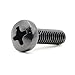 ReplacementScrews 1 Set of Metric Screws (Model RS-198425) Pan Head - Philips Drive - Black Plated (Pack of 4)