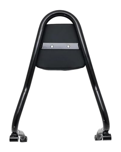 Porte Bagage Moto R18 Chrome Arrière avec Dossier Passager et Finition Premium