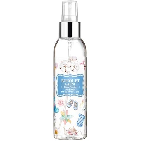 Bouquet Garni Hair & Body Mist Baby Scent Fragrance - Long-lasting Moisture & Fragrance, Mist for Women, Low Irritation (Containing Vitamin E, Citrus Acid) - 4.9 oz Cover